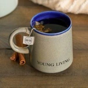 Young Living Foundation Natural Clay Mug